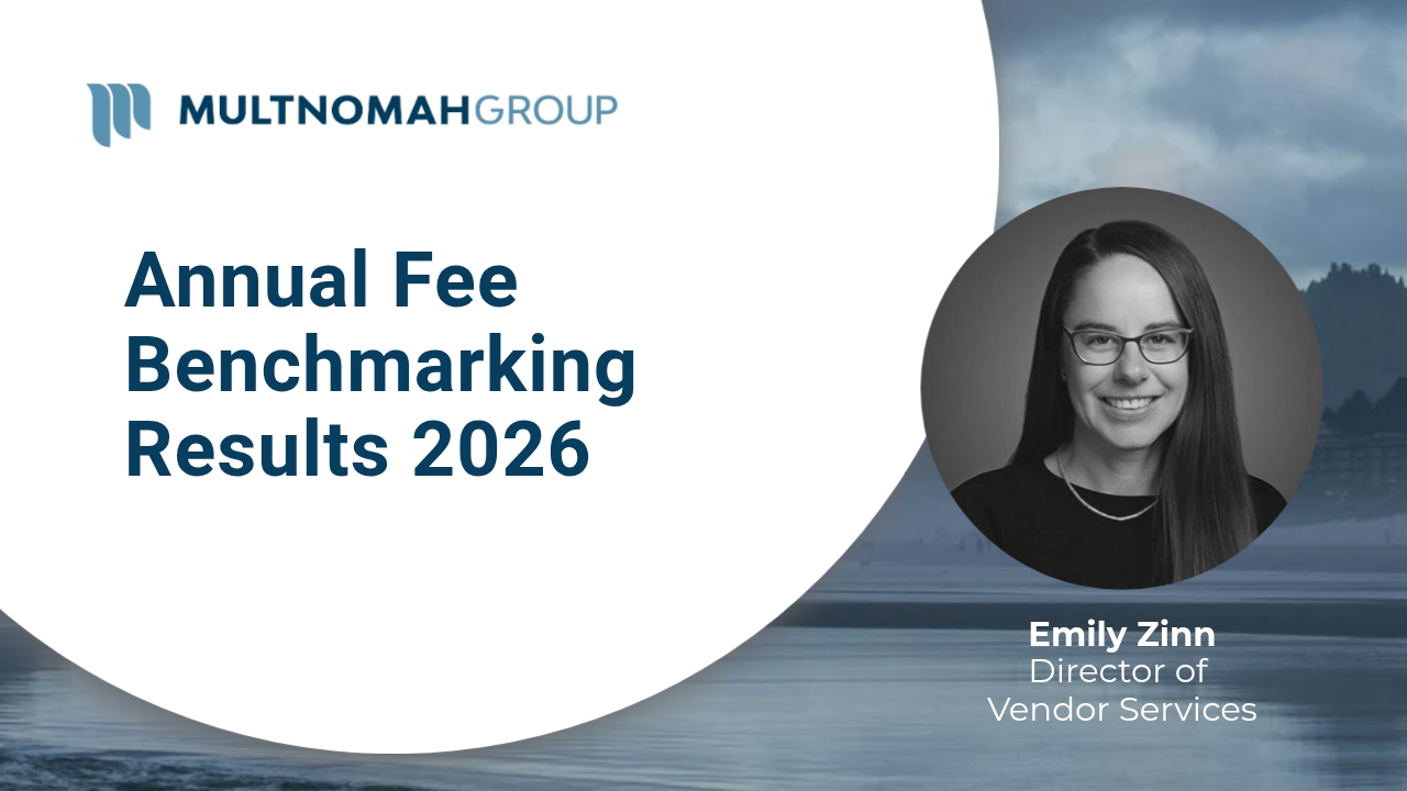Webinar Recording: A Review of our Annual Retirement Plan Fee Benchmarking