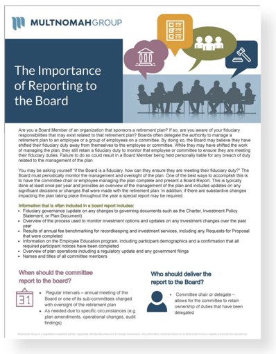reporting